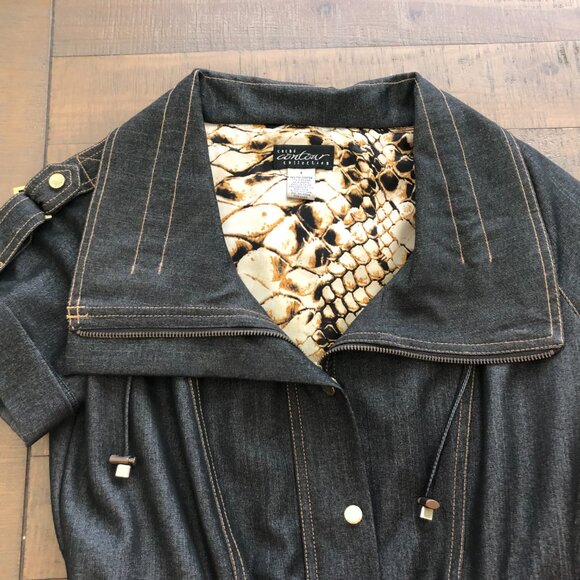 Cache Contour Collection Denim Dress - Picture 4 of 7